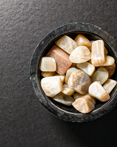 Earth Moonstone Tumbled Gemstone