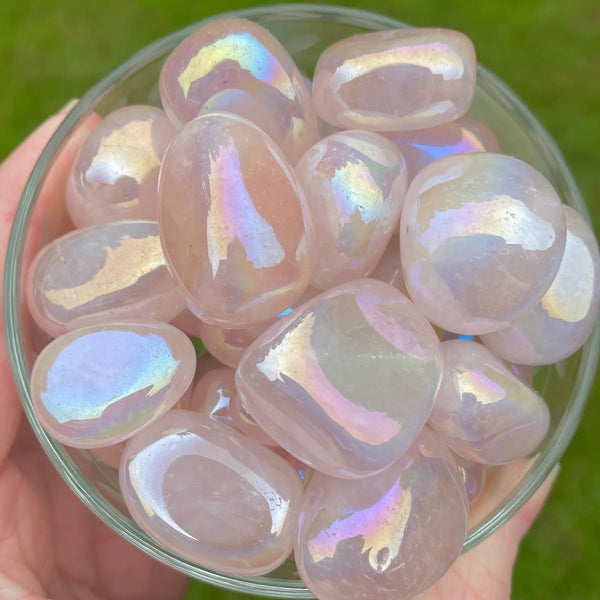 Aura Rose Quartz crystal – Sage Spirits crystal guide