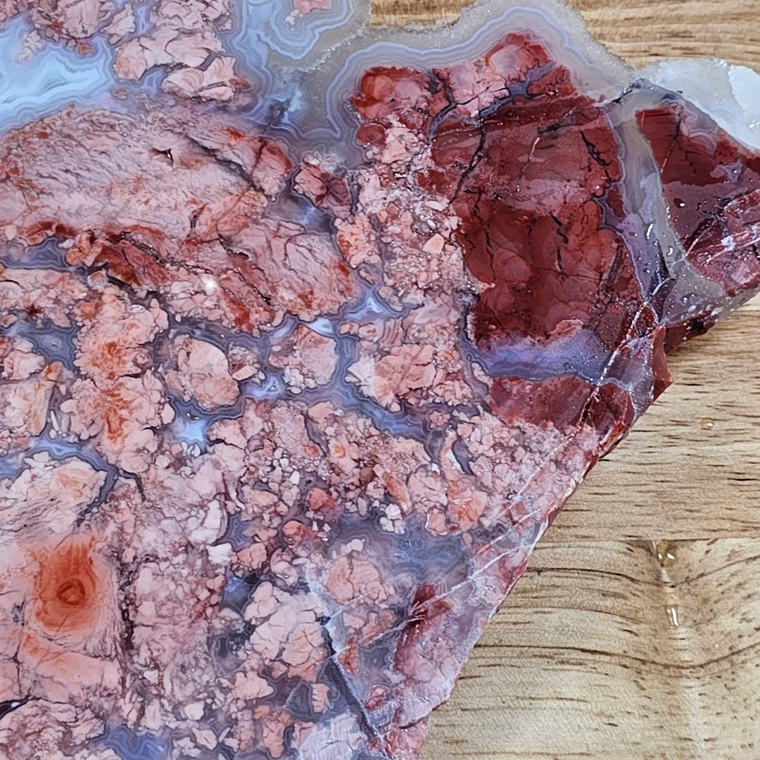 Cotton Candy Agate crystal – Sage Spirits crystal guide