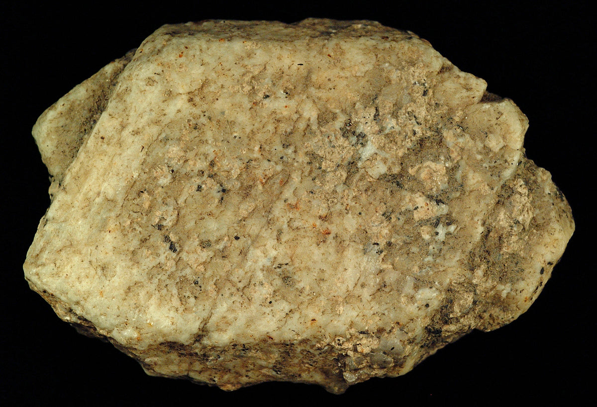 Pale tan Orthoclase Feldspar crystal specimen