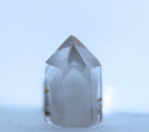 Phantom Quartz crystal with ghostly inner growth layers visible