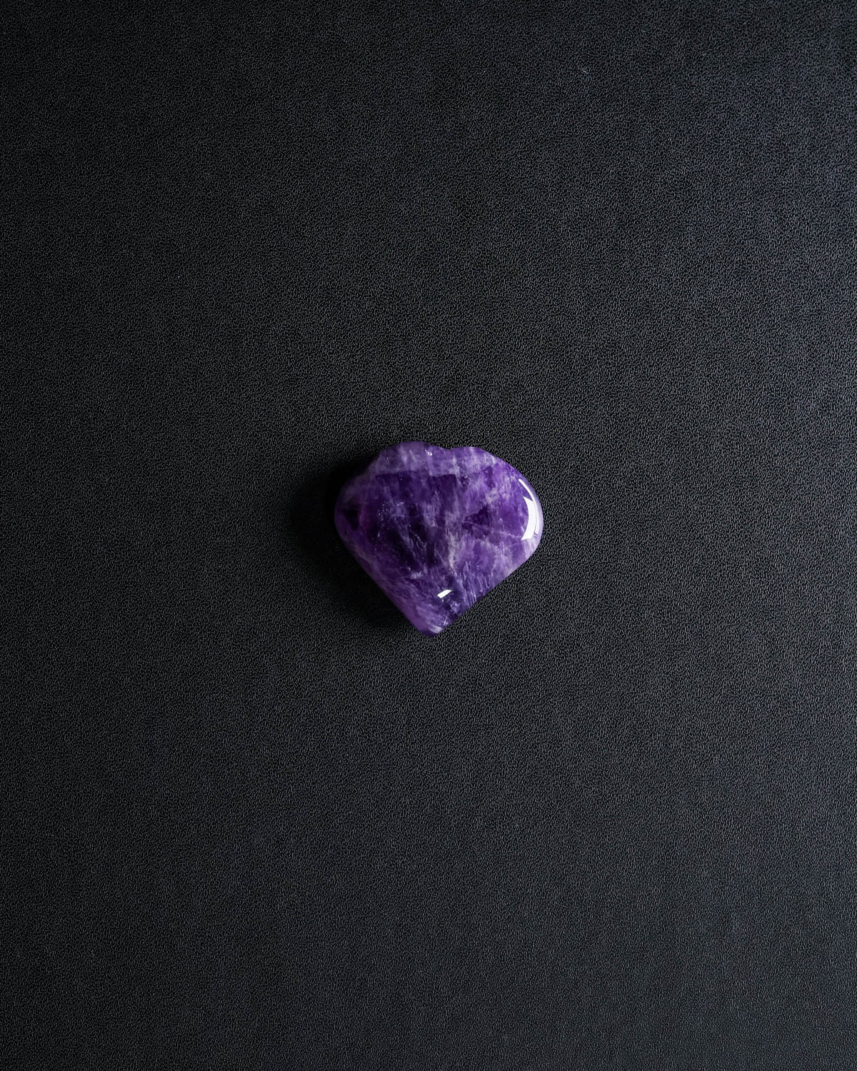 Amethyst Puffy Heart – Sage Spirits