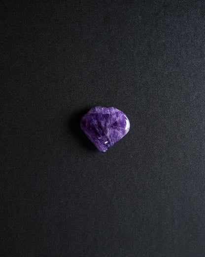 Amethyst Puffy Heart – Sage Spirits