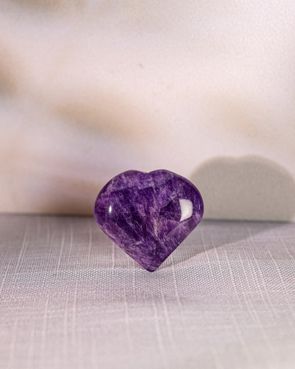 Amethyst Puffy Heart – Sage Spirits