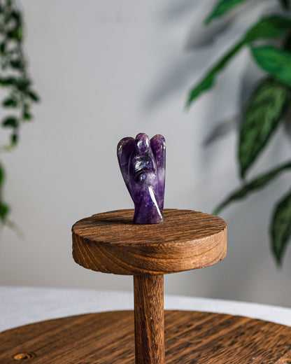 Amethyst Carved Angel – Sage Spirits