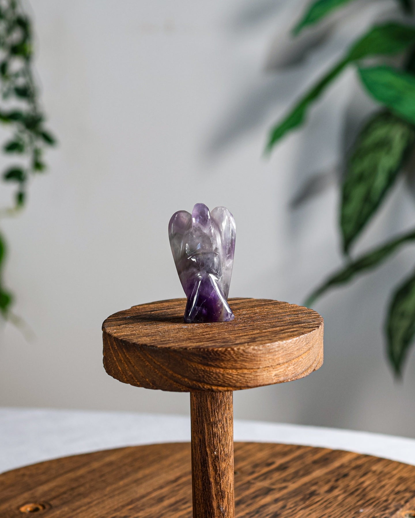 Amethyst Carved Angel