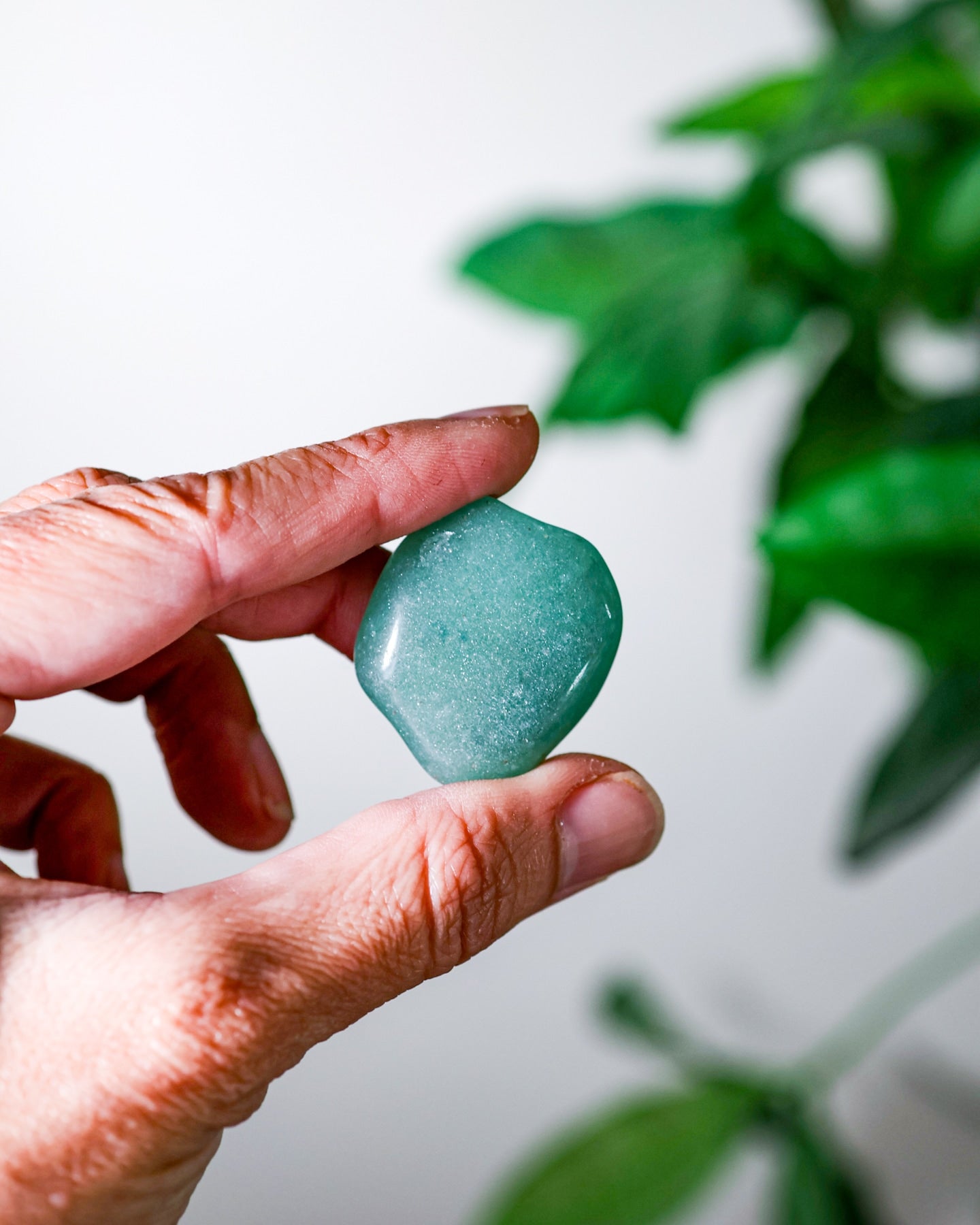 Green Aventurine Light Tumbled Gemstone