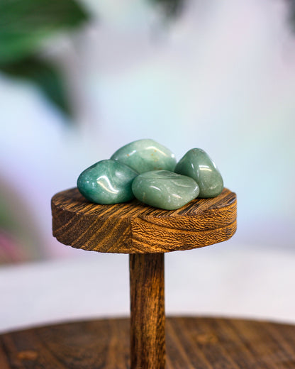 Green Aventurine Light Tumbled Gemstone
