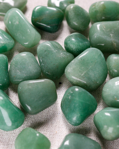 Green Aventurine Light Tumbled Gemstone