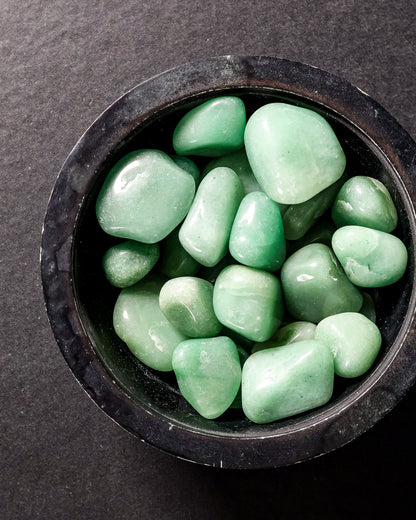 Green Aventurine Light Tumbled Gemstone