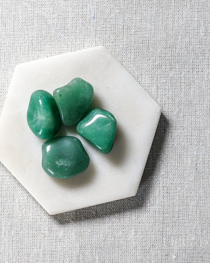 Green Aventurine Light Tumbled Gemstone
