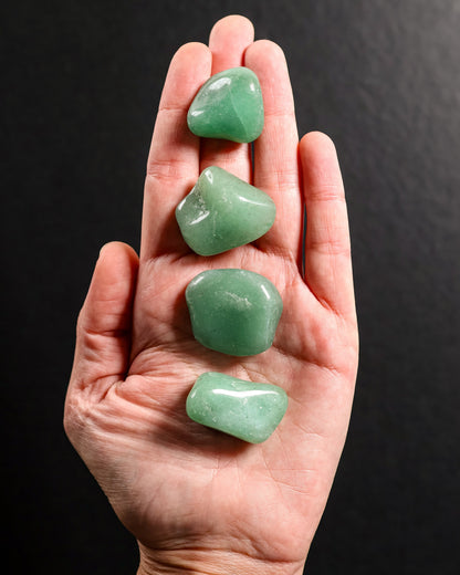 Green Aventurine Light Tumbled Gemstone
