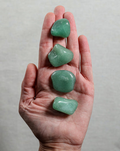 Green Aventurine Light Tumbled Gemstone