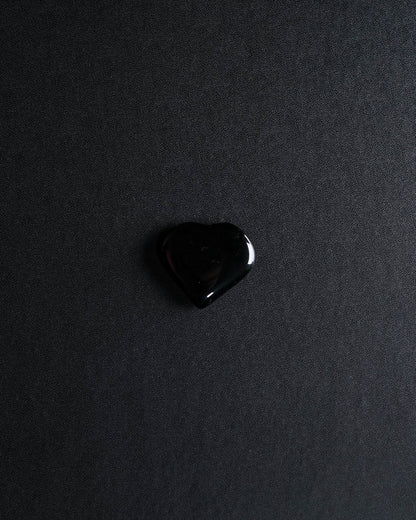 Black Obsidian Puffy Heart – Sage Spirits