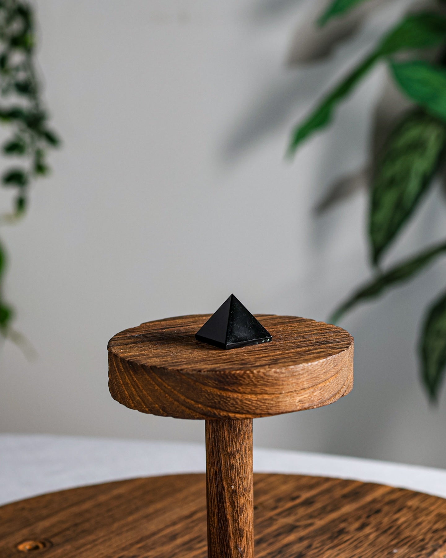 Black Obsidian Pyramid