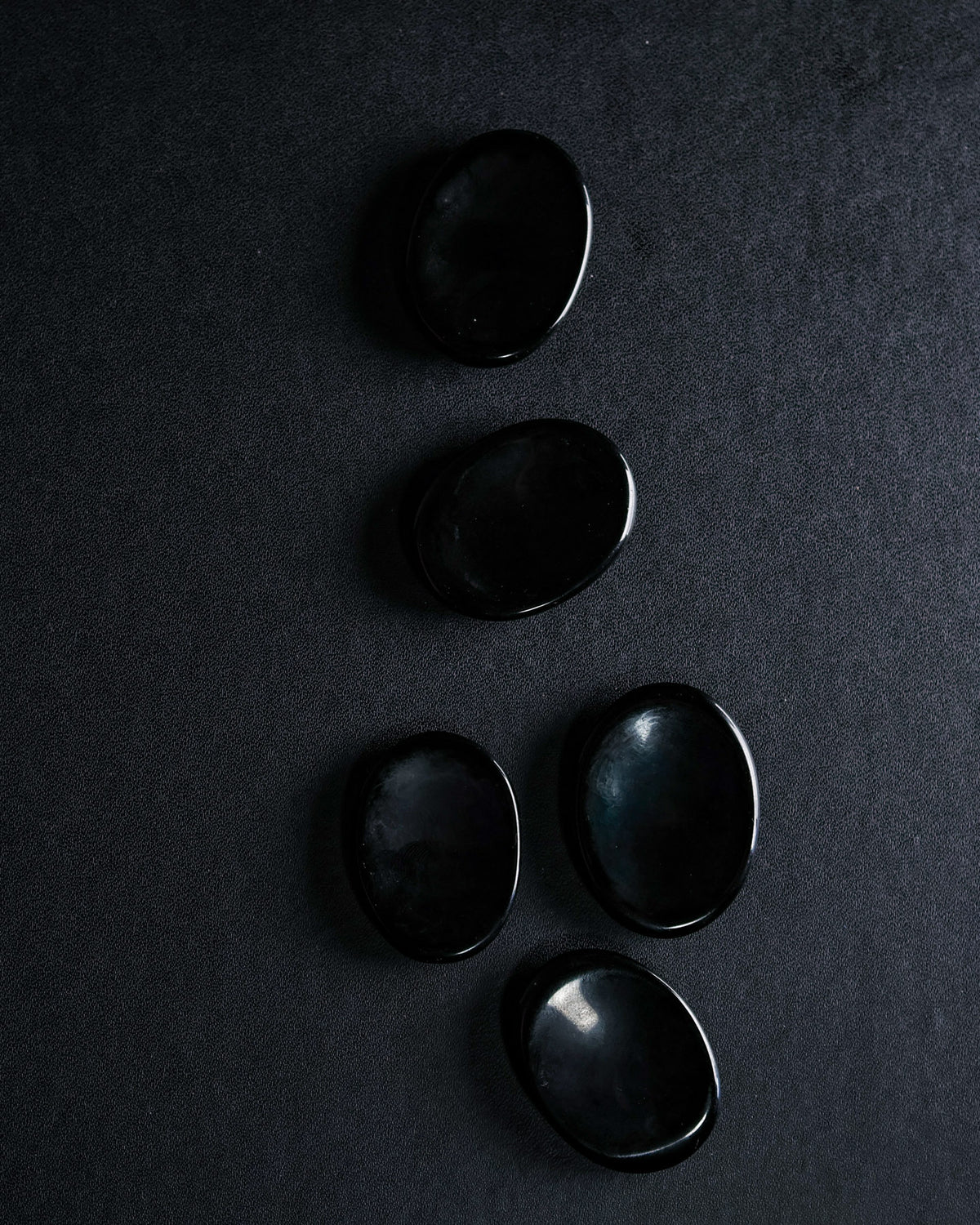 Black Obsidian Worry Stone – Sage Spirits
