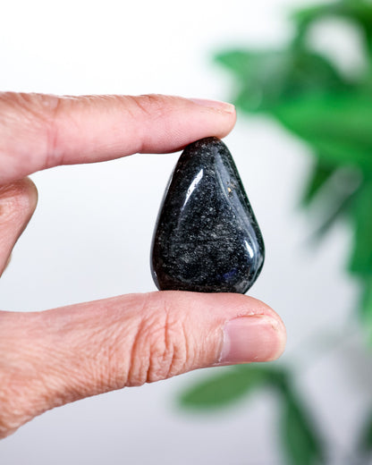 Black Obsidian Tumbled Gemstone