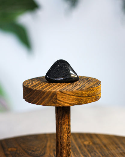 Black Obsidian Tumbled Gemstone