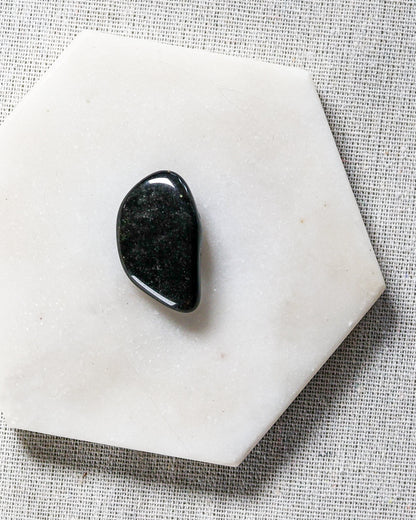 Black Obsidian Tumbled Gemstone