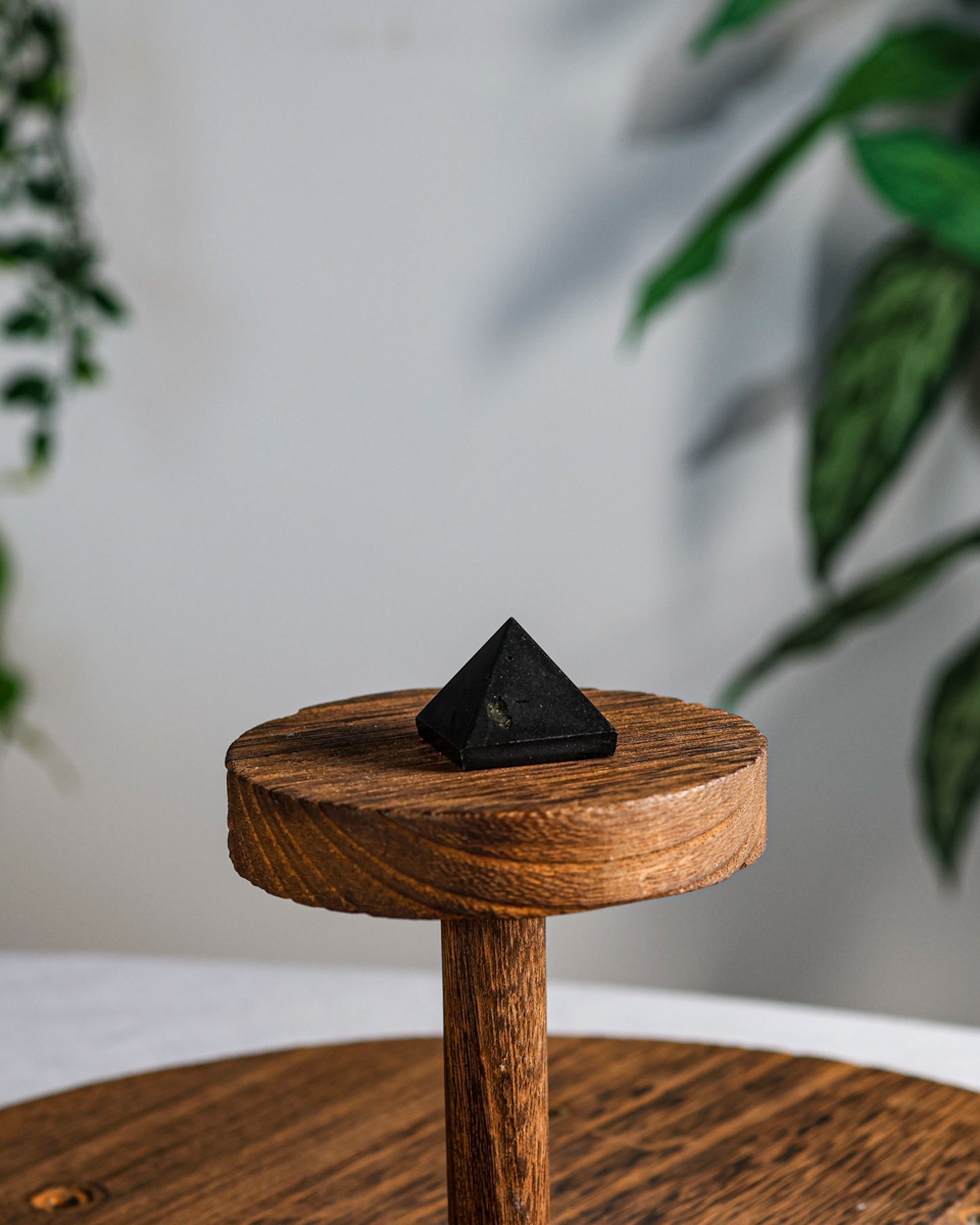 Black Tourmaline Pyramid