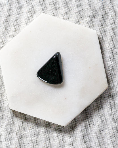 Black Tourmaline Tumbled Gemstone