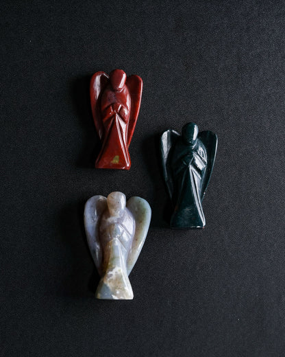 Blood Stone Carved Angel – Sage Spirits