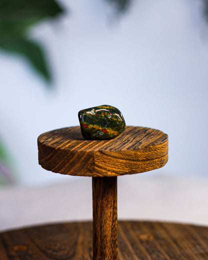 Blood Stone (Heliotrope) Tumbled Gemstone