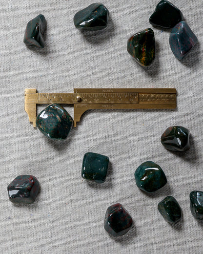 Blood Stone (Heliotrope) Tumbled Gemstone