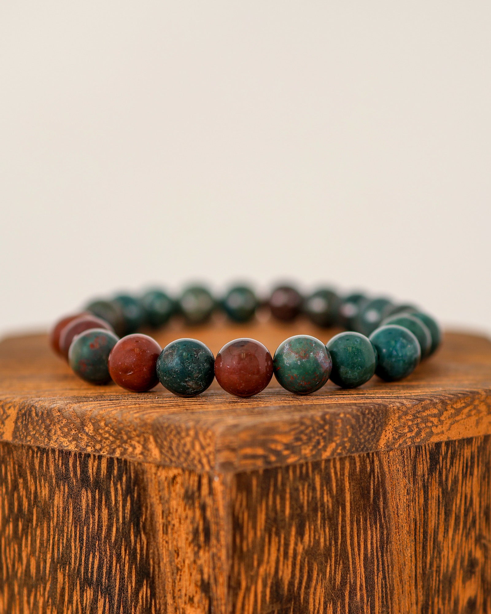 Bloodstone (Heliotrope) Bracelet