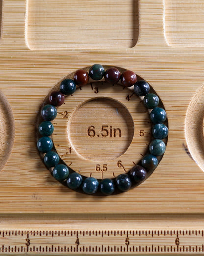Bloodstone (Heliotrope) Bracelet