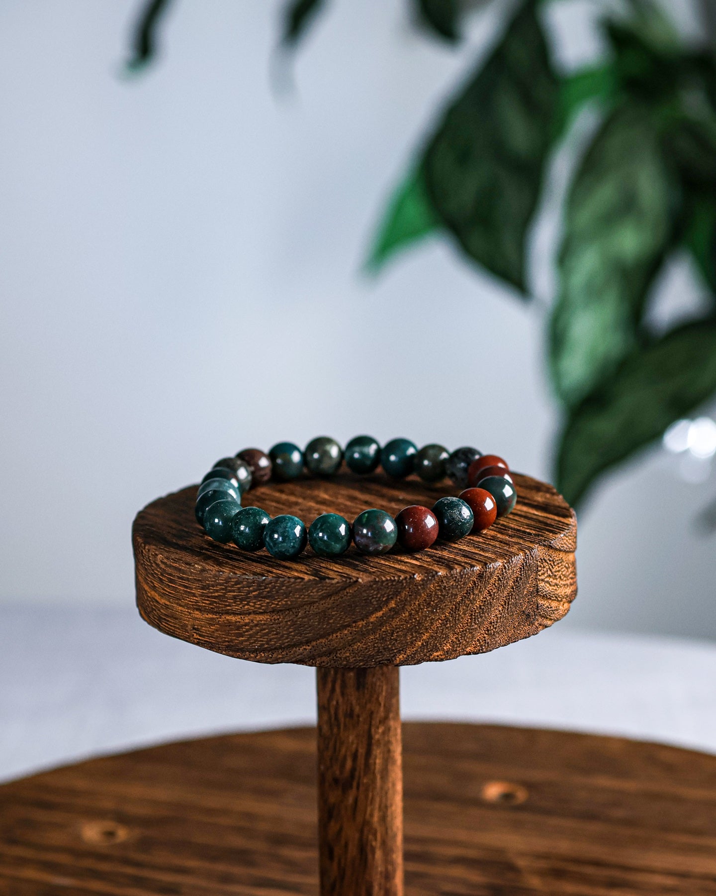 Bloodstone (Heliotrope) Bracelet