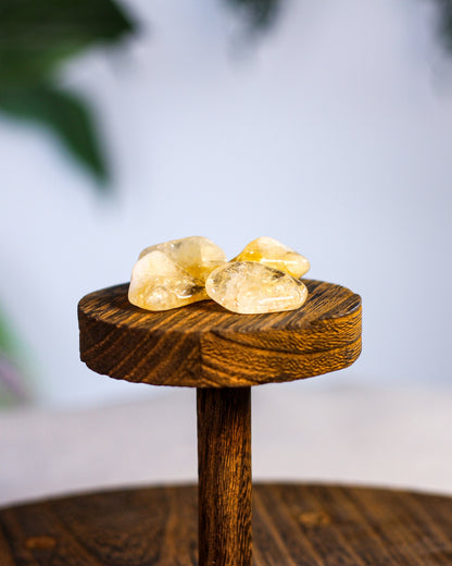 Citrine A Tumbled Gemstone
