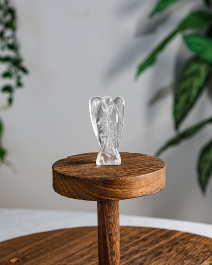 Clear Quartz Carved Angel – Sage Spirits