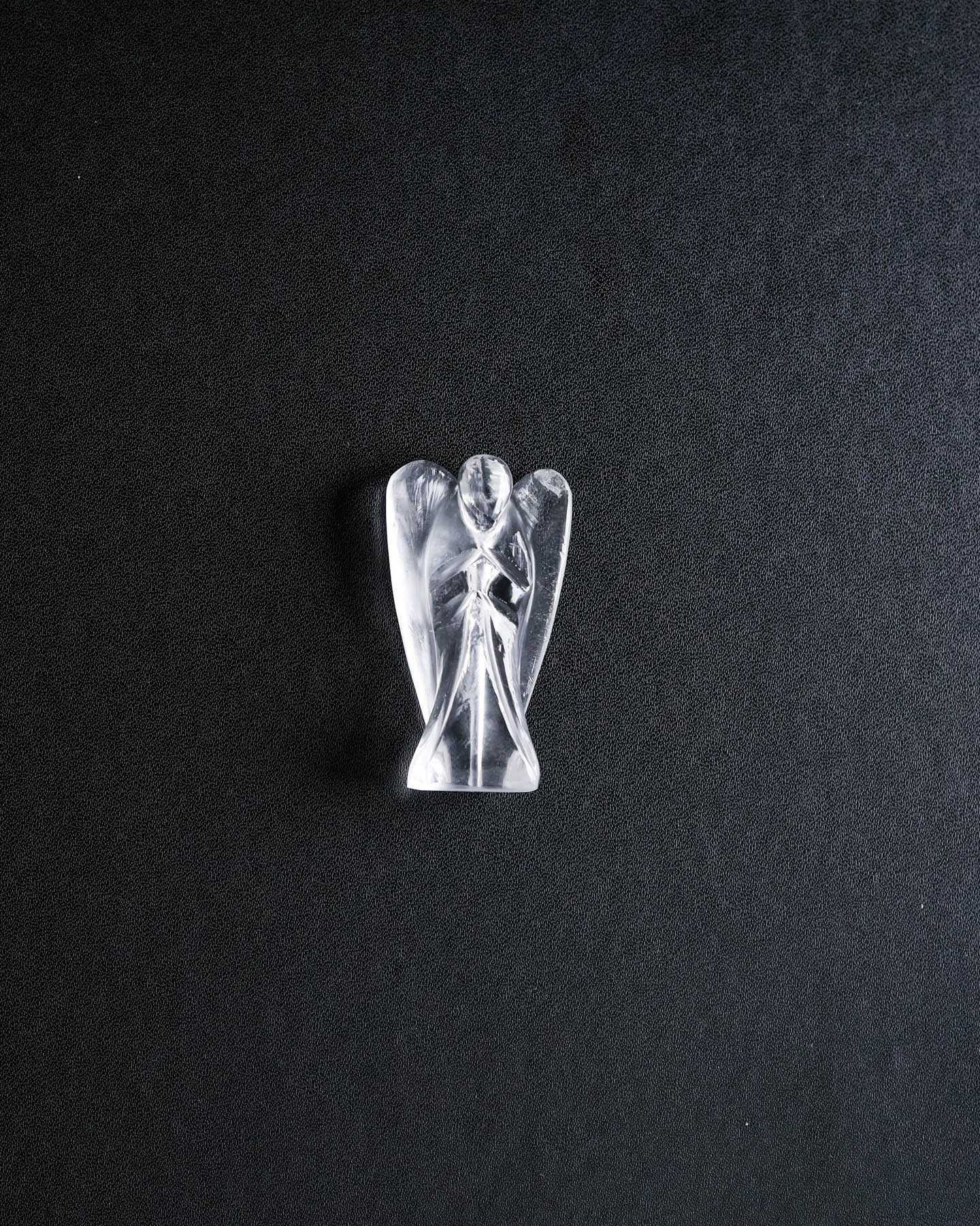 Clear Quartz Carved Angel