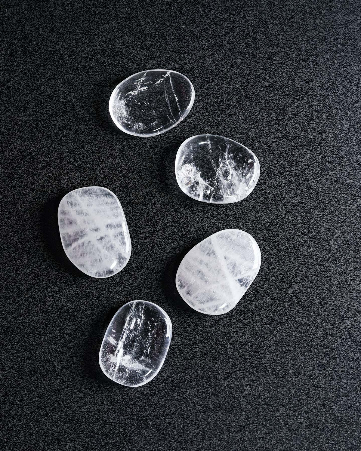 Clear Quartz Palm Stone – Sage Spirits