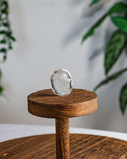 Clear Quartz Palm Stone – Sage Spirits