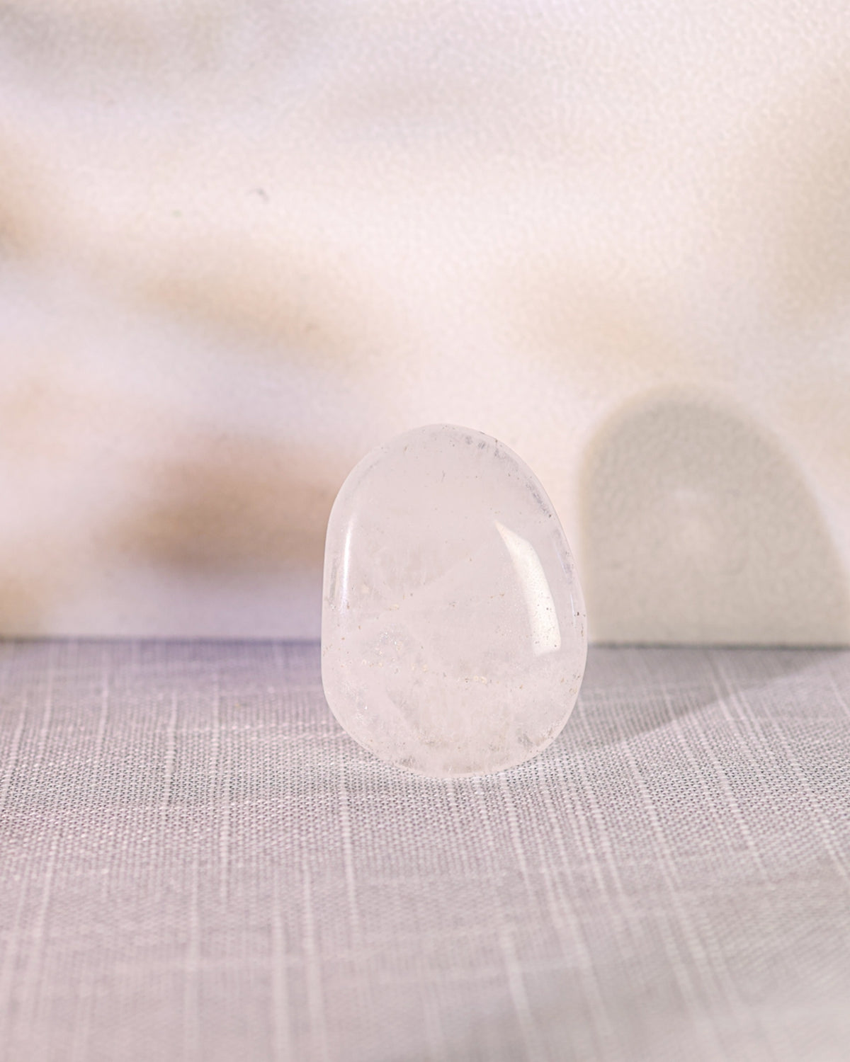 Clear Quartz Palm Stone – Sage Spirits