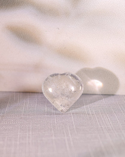 Clear Quartz Puffy Heart – Sage Spirits
