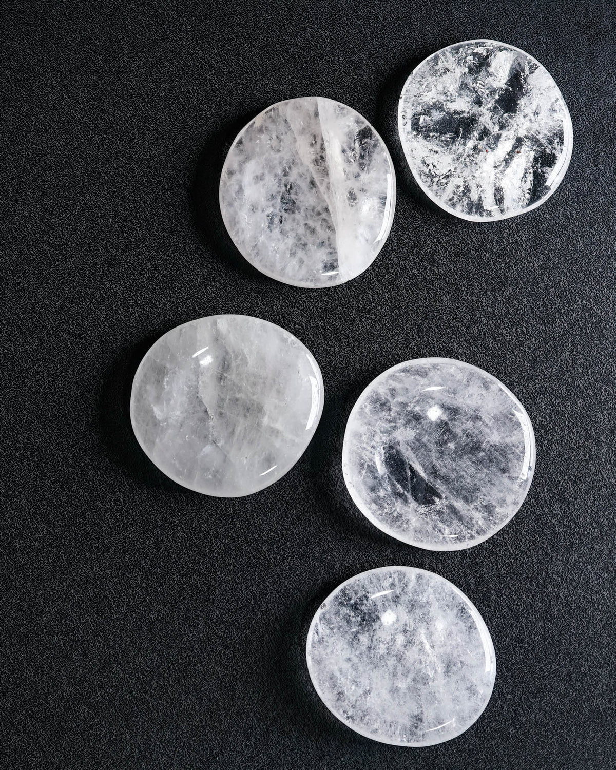 Clear Quartz Worry Stone – Sage Spirits