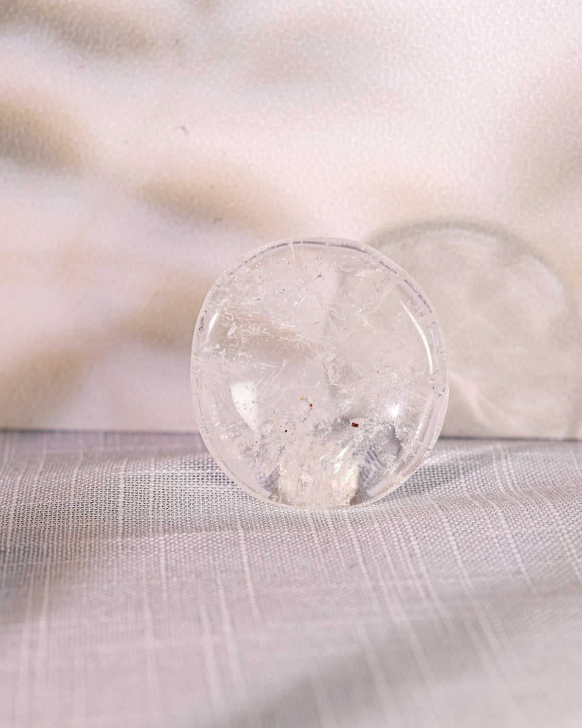 Clear Quartz Worry Stone – Sage Spirits