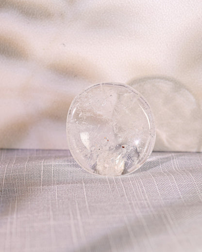 Clear Quartz Worry Stone – Sage Spirits