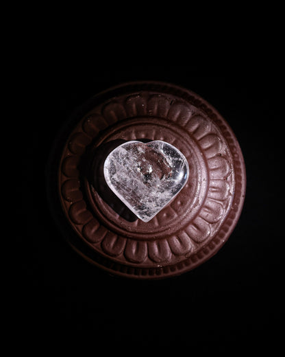Clear Quartz Puffy Heart – Sage Spirits