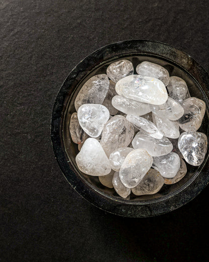 Clear Quartz Tumbled Gemstone