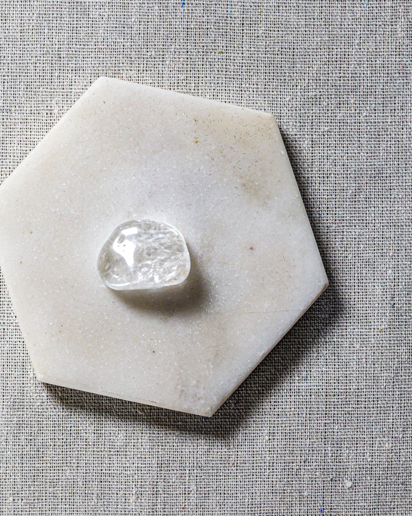 Clear Quartz Tumbled Gemstone