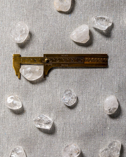 Clear Quartz Tumbled Gemstone