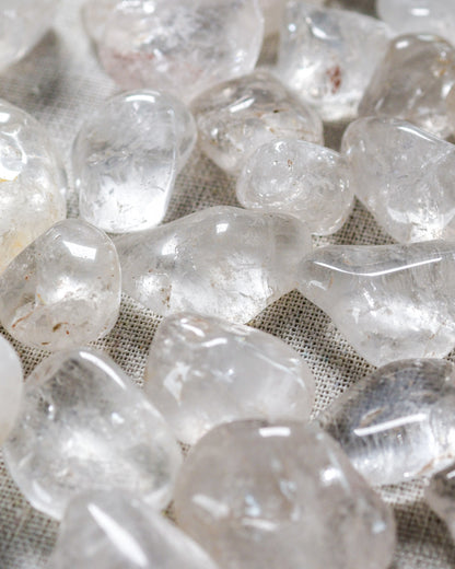 Clear Quartz Tumbled Gemstone
