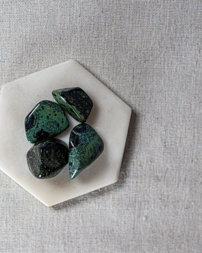 Kambamba (Crocodile) Jasper Tumbled Gemstone