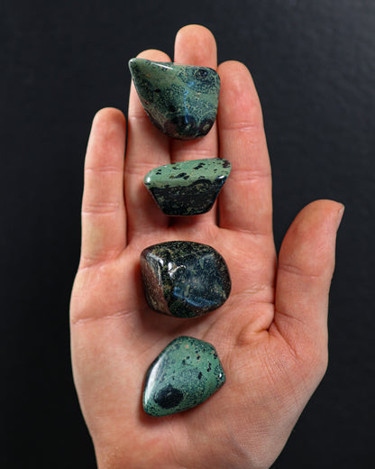 Kambamba (Crocodile) Jasper Tumbled Gemstone