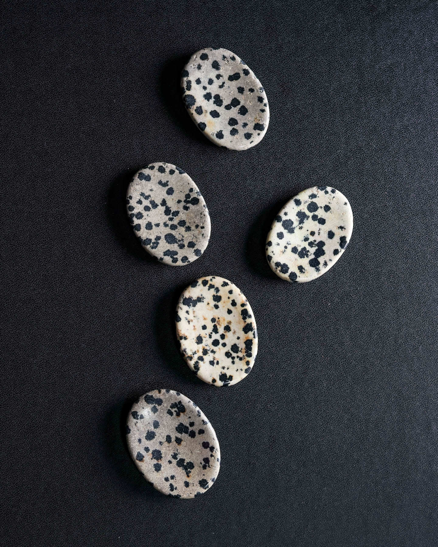 Dalmatian Stone Worry Stone