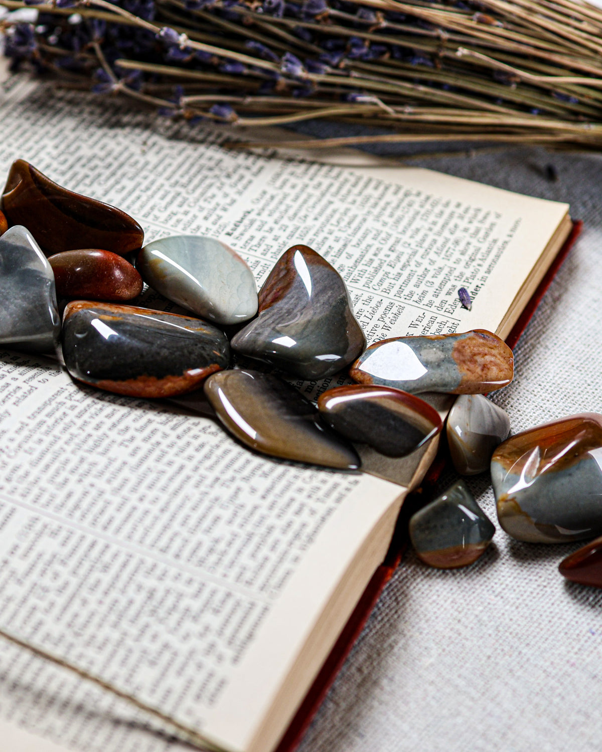 Desert Jasper Tumbled Gemstone